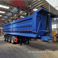 4 Axles U Box 100T Tipper Semi Trailer